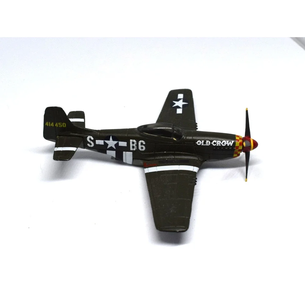 P51-D Mustang 1/72 Metal Airplane Model no Stand WWII Old Crow Thanksgiving